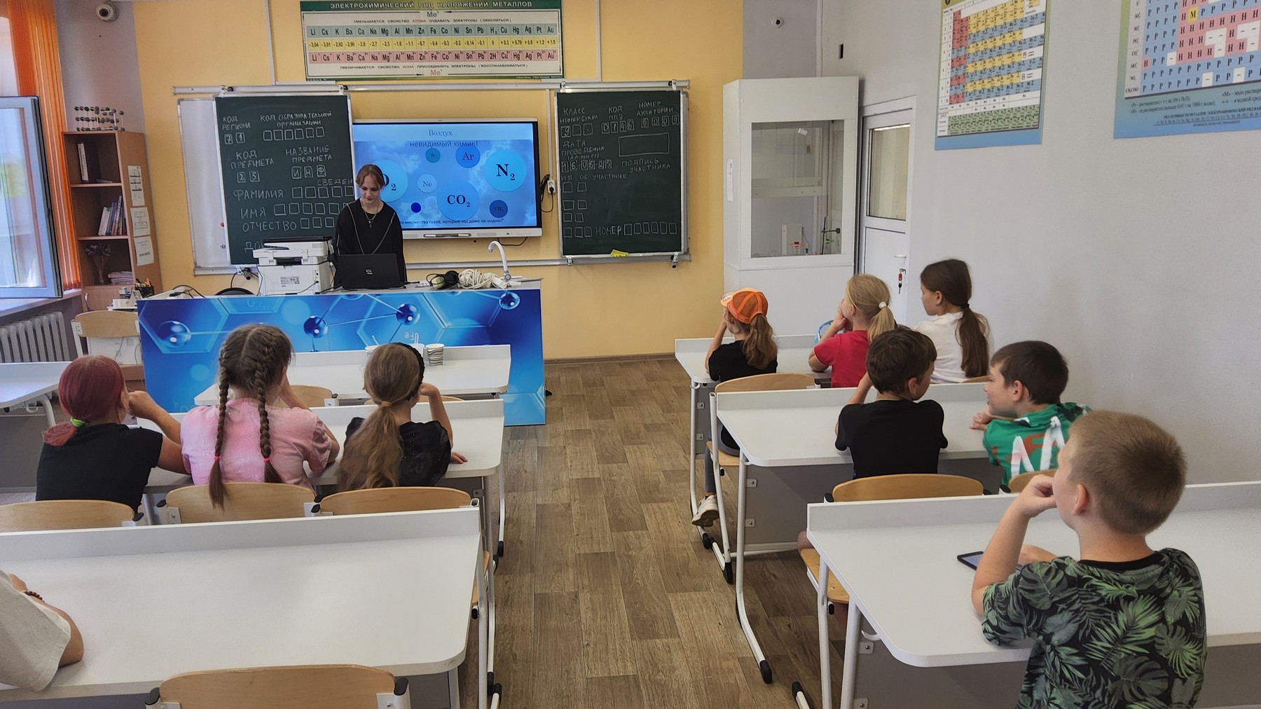 Летняя профильная смена ДТ «Школьный Кванториум» на базе МБОУ «Гимназия № 18».